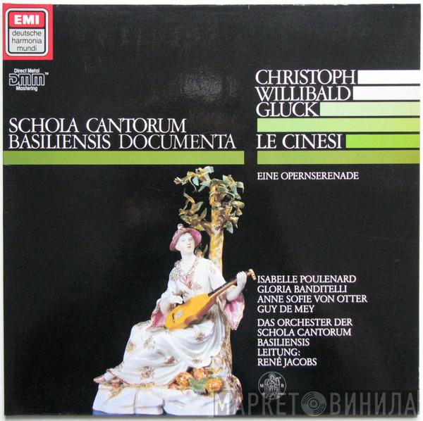 , Christoph Willibald Gluck , Isabelle Poulenard , Gloria Banditelli , Anne Sofie Von Otter , Guy De Mey , Leitung Schola Cantorum Basiliensis  René Jacobs  - Le Cinesi (Eine Opernserenade)