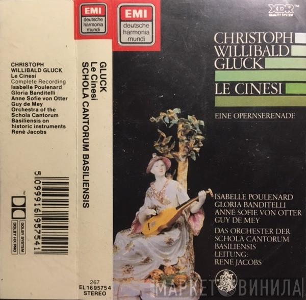 , Christoph Willibald Gluck , Isabelle Poulenard , Gloria Banditelli , Anne Sofie Von Otter , Guy De Mey , Leitung Schola Cantorum Basiliensis  René Jacobs  - Le Cinesi (Eine Opernserenade)