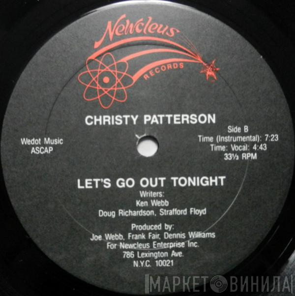 Christy Patterson - Let's Go Out Tonight