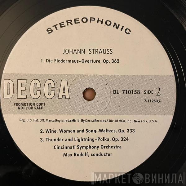 , Cincinnati Symphony Orchestra  Max Rudolf  - Strauss & Strauss
