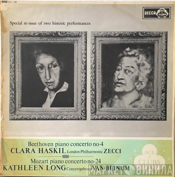 Clara Haskil, Kathleen Long, Ludwig van Beethoven, Wolfgang Amadeus Mozart - Piano Concerto No・4 / Piano Concerto No・24