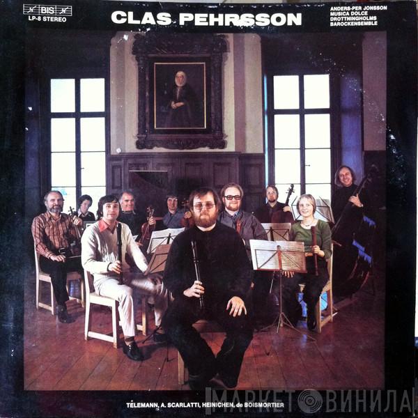 - Clas Pehrsson , Georg Philipp Telemann , Alessandro Scarlatti , Johann David Heinichen  Joseph Bodin de Boismortier  - Telemann, A. Scarlatti, Heinichen, de Boismortier