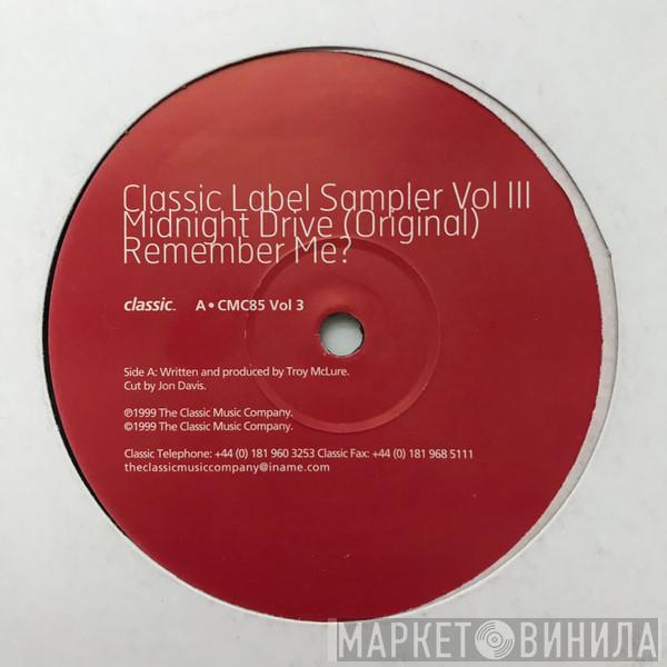  - Classic Label Sampler Vol III