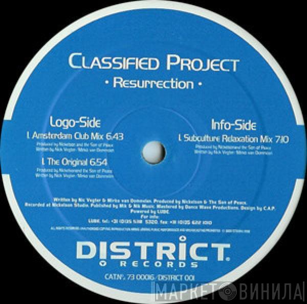 Classified Project - Resurrection