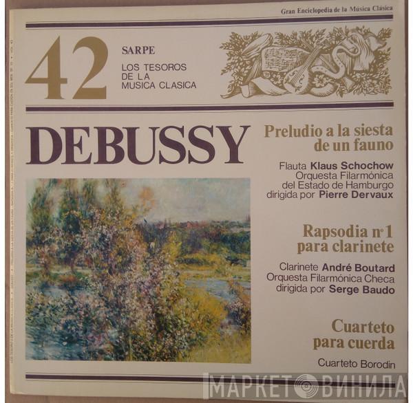  Claude Debussy  - Preludio A la Siesta de Un Fauno / Rapsodia Nº1 Para Clarinete / Cuarteto Para Cuerda