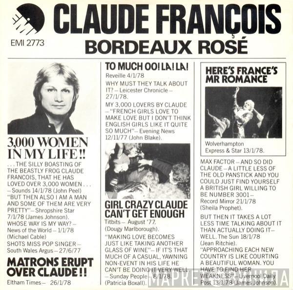 Claude François - Bordeaux Rose