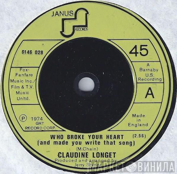 Claudine Longet - Who Broke Your Heart (And Made You Write That Song)