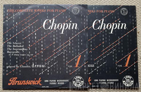 Claudio Arrau - Chopin Complete Works For Piano (Vol.1)