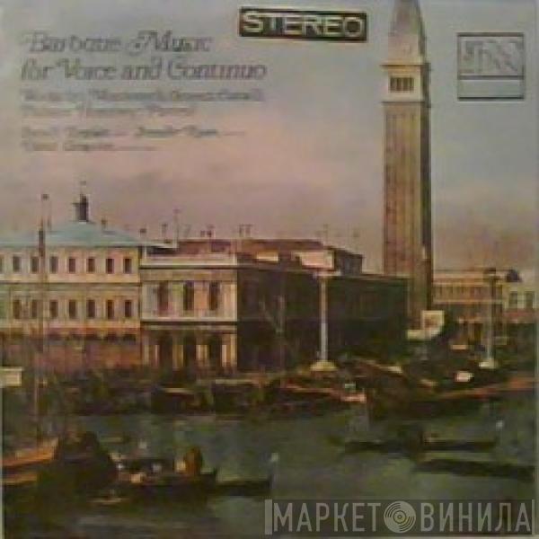Claudio Monteverdi, Alessandro Grandi, Francesco Cavalli, Pelham Humfrey, Henry Purcell, Gerald English, Jennifer Ryan , David Lumsden - Baroque Music For Voice And Continuo (Works By Monteverdi, Grandi, Cavalli, Pelham Humfrey, Purcell)