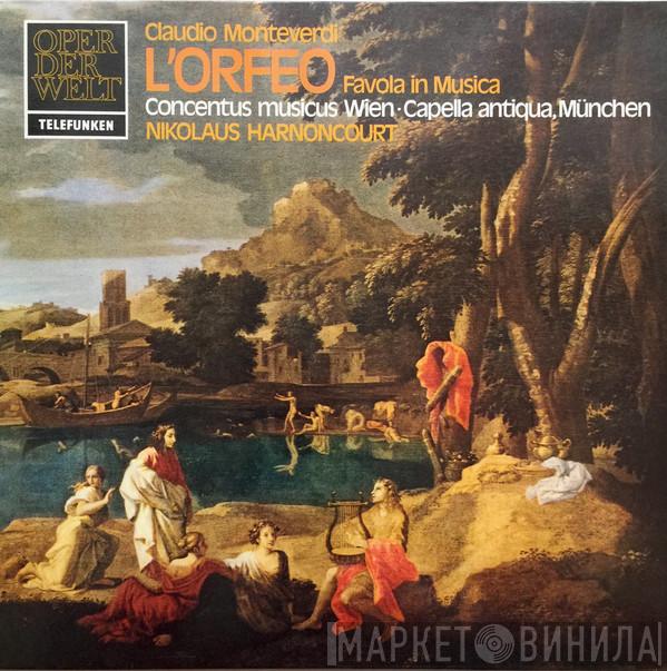 Claudio Monteverdi, Concentus Musicus Wien, Capella Antiqua München, Nikolaus Harnoncourt - L'Orfeo, Favola In Musica