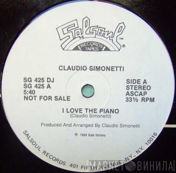  Claudio Simonetti  - I Love The Piano