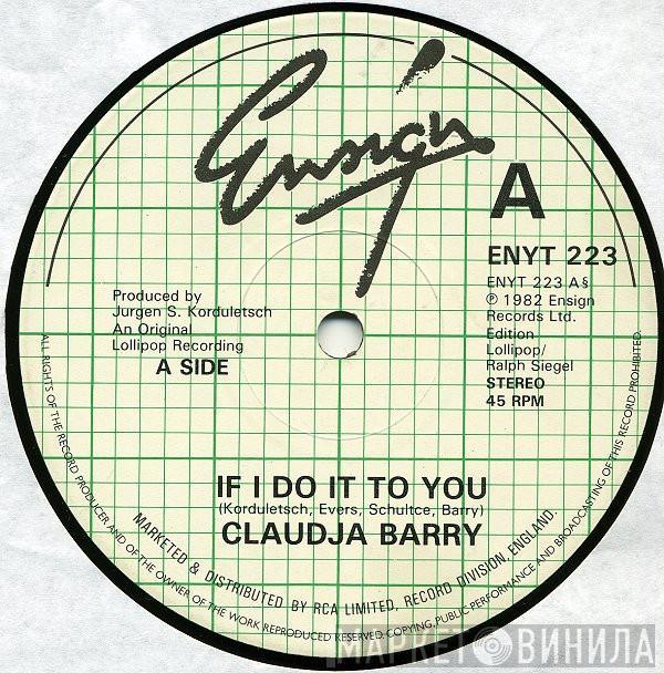 Claudja Barry - If I Do It To You