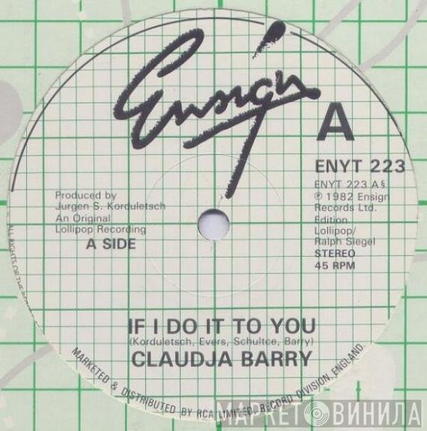 Claudja Barry - If I Do It To You