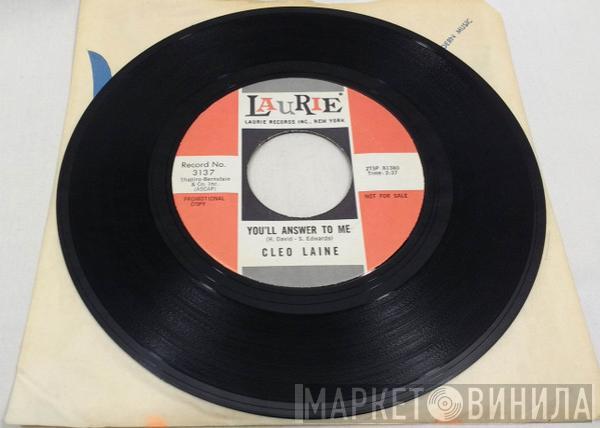  Cleo Laine  - You'll Answer To Me / I Only Have Eyes For You