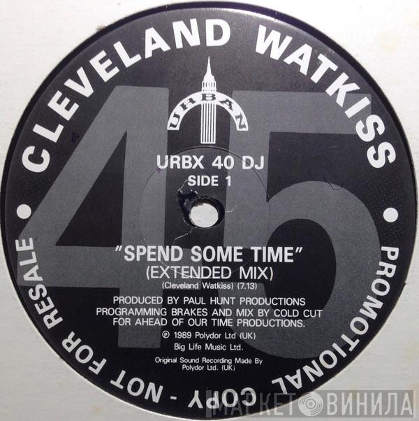 Cleveland Watkiss - Spend Some Time