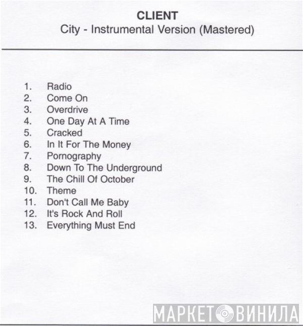  Client  - City - Instrumental Version (Mastered)