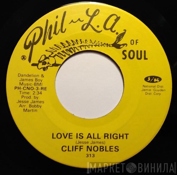  Cliff Nobles  - Love Is All Right / The Horse (Instrumental)