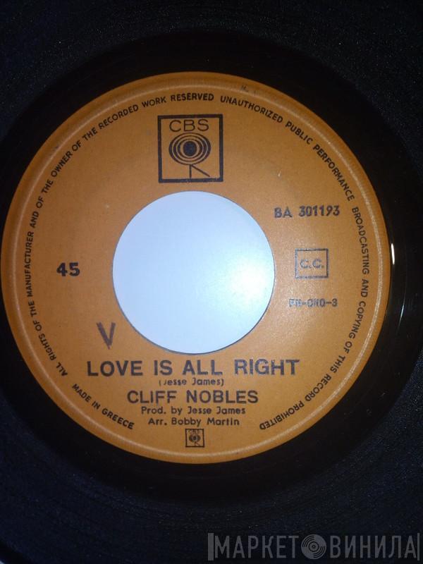  Cliff Nobles  - Love Is All Right