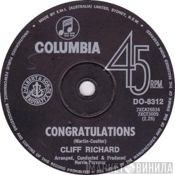  Cliff Richard  - Congratulations