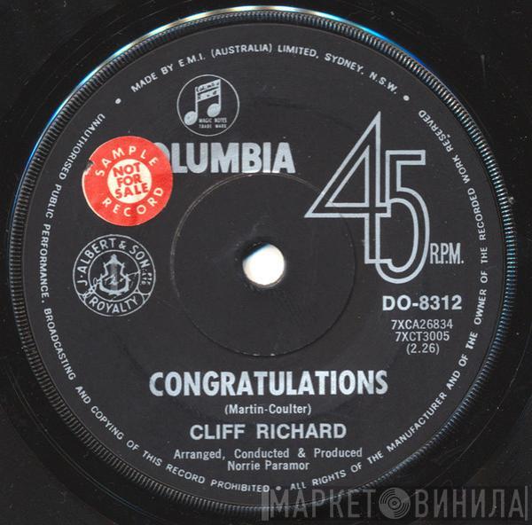  Cliff Richard  - Congratulations