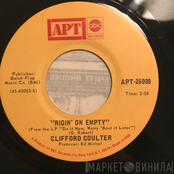 Clifford Coulter - Ridin' On Empty / Mister Peabody