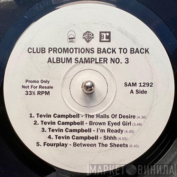  - Club Promotions Back To Back Album Sampler No. 3