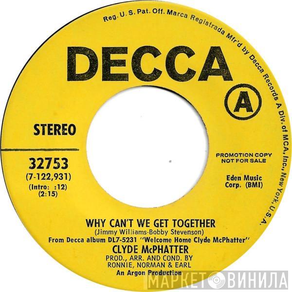  Clyde McPhatter  - Why Can't We Get Together