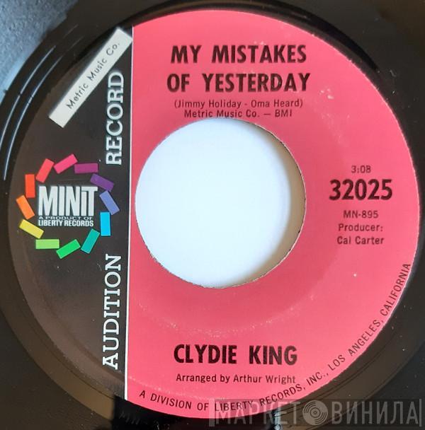 Clydie King - One Of Those Good For Cryin' Over You Days / My Mistakes Of Yesterday