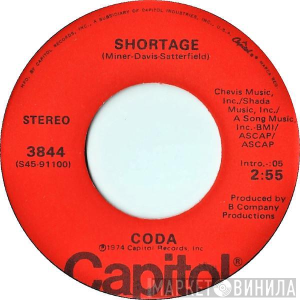  Coda   - Shortage