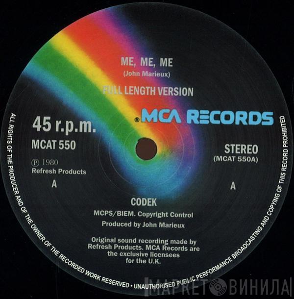  Codek  - Me, Me, Me / Demo