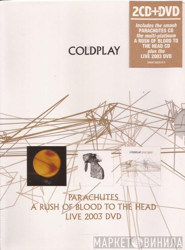  Coldplay  - Parachutes / A Rush Of Blood To The Head / Live 2003 DVD