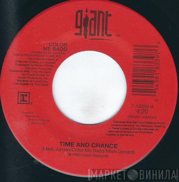  Color Me Badd  - Time And Chance