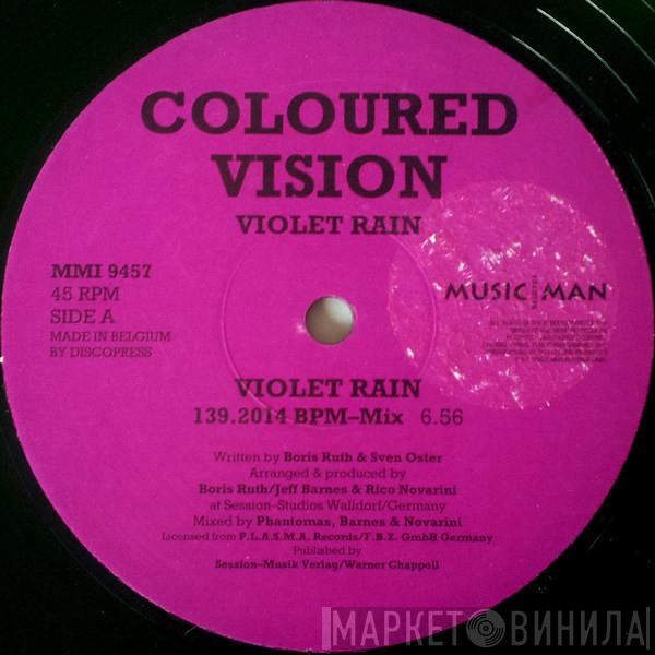 Coloured Vision - Violet Rain