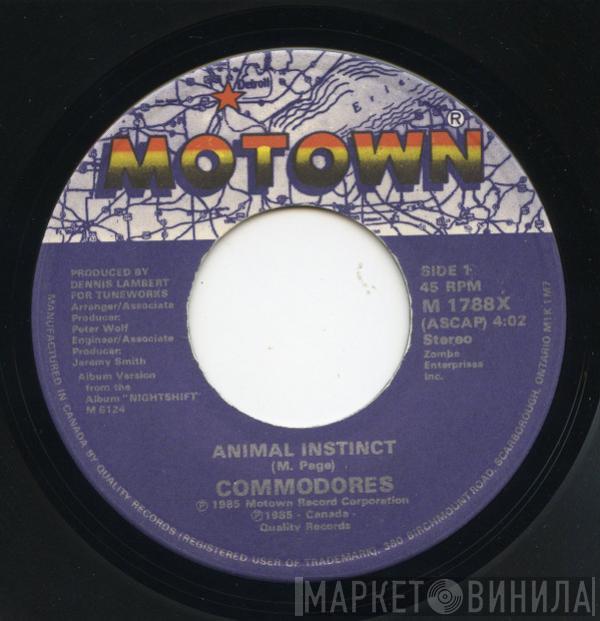  Commodores  - Animal Instinct / Lightin' Up The Night