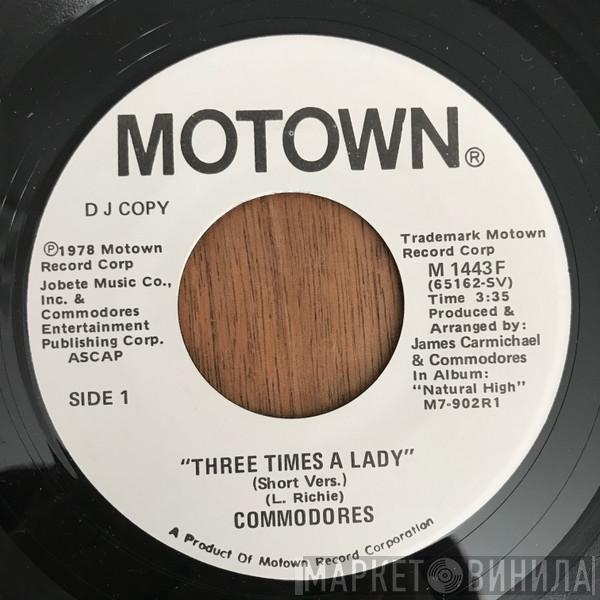 Commodores - Three Times A Lady