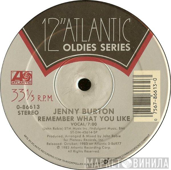 Company B, Jenny Burton - Fascinated  /  Remember What You Like
