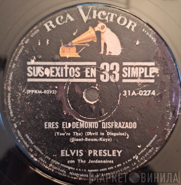 Con Elvis Presley  The Jordanaires  - Eres El Demonio Disfrazado = (You're The) Devil In Disguise