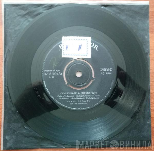 Con Elvis Presley  The Jordanaires  - Return to Sender = Devuelvase Al Remitente