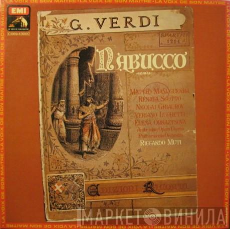 Conduced By Philharmonia Orchestra & Riccardo Muti  The Ambrosian Opera Chorus  - Nabucco (Extraits)