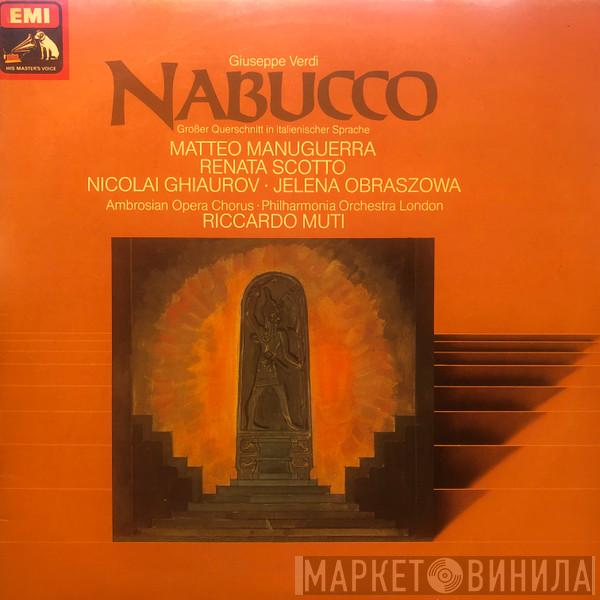Conduced By Philharmonia Orchestra & Riccardo Muti  The Ambrosian Opera Chorus  - Nabucco (Extraits)