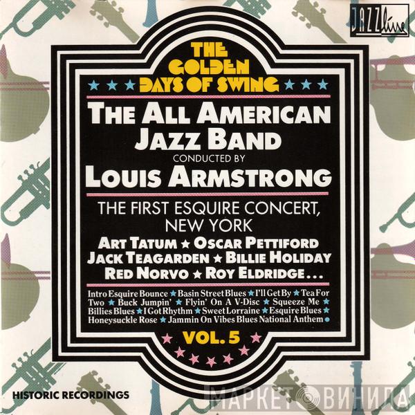 Conducted By The All American Jazz Band  Louis Armstrong  - The Golden Days Of Swing Vol. 5