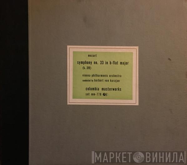 Conducted By Wiener Philharmoniker  Herbert von Karajan  - Symphony No. 33 In B-Flat Major (K. 319)