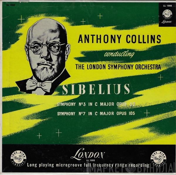Conducting Anthony Collins  , The London Symphony Orchestra  Jean Sibelius  - Symphony No. 3 In C Major Opus 52 / Symphony No. 7 In C Major Opus 105
