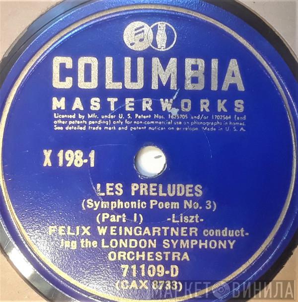 Conducting Felix Weingartner  The London Symphony Orchestra  - Les Preludes (Symphonic Poem No. 3)
