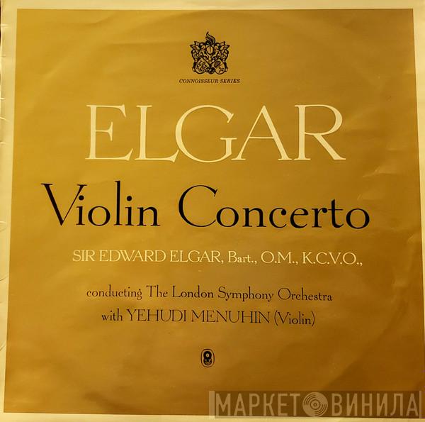 Conducting Sir Edward Elgar , With The London Symphony Orchestra  Yehudi Menuhin  - Elgar Violin Concerto