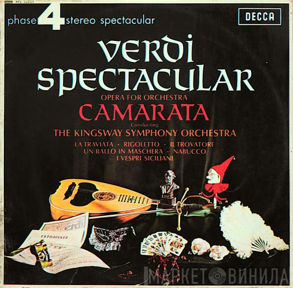 Conducting Tutti Camarata  The Kingsway Symphony Orchestra  - Verdi Spectacular