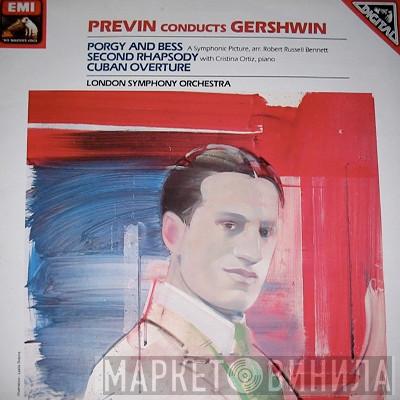 Conducts André Previn , George Gershwin  The London Symphony Orchestra  - Porgy And Bess / Second Rhapsody / Cuban Overture