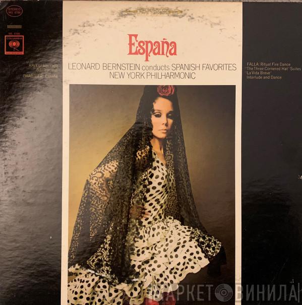 Conducts Leonard Bernstein  The New York Philharmonic Orchestra  - España