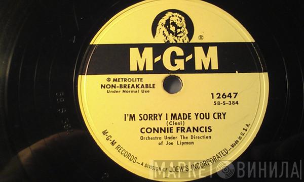  Connie Francis  - I'm Sorry I Made You Cry / Lock Up Your Heart