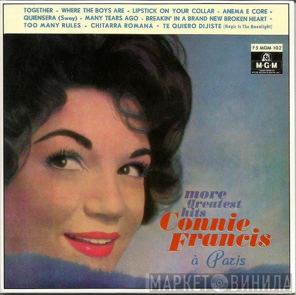  Connie Francis  - More Greatest Hits / A Paris